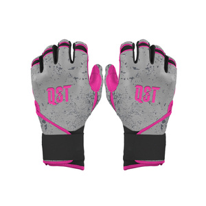 Professional Baseball Catcher Batting Gloves OEM Wholesale Custom Logo Leather Palm Anti Slip Grip Breathable Unisex Left-handed - Product Image 5