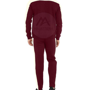 Conjunto Deportivo Casual de Invierno para Hombre, en Felpa Sólida, Tejido Térmico, Ecológico, Transpirable, de Secado Rápido, Cómodo, Flexible - Product Image 3