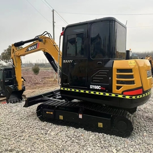 SANY SY60C Pro Mini Hydraulic Crawler Excavator 3 Ton Digging <b>Bucket</b> 0.18m³ Capacity Engine Core Component - Product Image 2