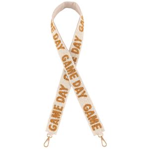 Sangle de sac sport perlée artisanale Shiraleah, argentée, personnalisable, élégante, de haute qualité, en coton de forme carrée pour usage quotidien et jeux - Product Image 6