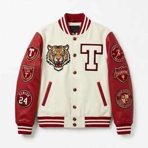Custom Plaid Wool Varsity <b>Jacket</b> Men Streetwear Bomber <b>Letterman</b> <b>Jacket</b> Leather Sleeves Vintage Baseball Varsity <b>Jacket</b> - Product Image 1