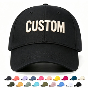 Gorra de Béisbol Bordada con Marca Personalizada, Bordado Plano 3D a Color, Unisex, Informal, de Verano, Etiqueta Tejida, Servicio OEM - Product Image 1