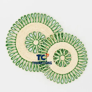 HIGH QUALITY Sustainable Handwoven <b>Seagrass</b> <b>Placemats</b> Perfect Dining Table Accessories for Eco-Friendly Homes. - Product Image 4