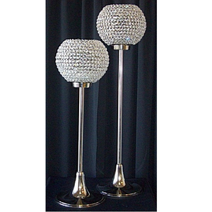 Beautifully Designed <b>Crystal</b> Candlestick <b>Stand</b> Decorative Stone Table Centerpiece for Wedding Christmas Elegant Candle Holders - Product Image 1