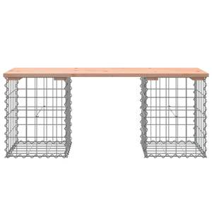 Banc de jardin en bois de sapin Douglas pour l'extérieur, mobilier élégant pour l'extérieur - Product Image 3