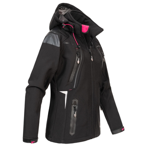 <b>Lightweight</b> Custom <b>Women</b> Outdoor Softshell <b>Jacket</b> Woven Polyester Supplier Custom Branding Manufacturer Pakistan Wholesale - Product Image 2