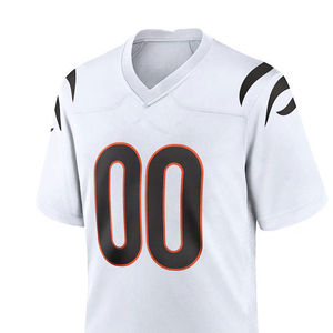 Jersey de Fútbol Americano de Poliéster de Alta Calidad de Nuevo Diseño, Manga Corta, Secado Rápido, Transpirable - Product Image 2