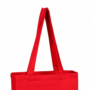 Bolsa de Algodón 100% con Asa Larga para Hombro, Venta al por Mayor, Promocional, Tamaño Personalizado, Diseño Simple, para Compras - Product Image 5