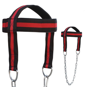Custom Logo <b>Head</b> Harness With Chain Neck Muscle <b>Training</b> Gym Accessories Neoprene Padding <b>Head</b> Harness with Strong Chain - Product Image 2