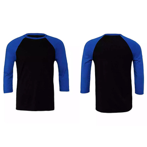 Custom Blank <b>Long</b> Sleeve Raglan <b>T</b> <b>Shirt</b> <b>for</b> <b>Men</b> Private Label Regular Fit <b>T</b> <b>Shirt</b> Casual Wear <b>T</b> <b>Shirt</b> Solid Color <b>T</b>-<b>Shirt</b> - Product Image 5