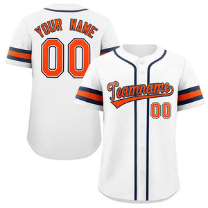 Maillots de baseball personnalisés sublimés en gros - Maillots professionnels unisexes pour adultes à séchage rapide à manches courtes avec noms et logos d'équipe/joueur personnalisés - Product Image 1