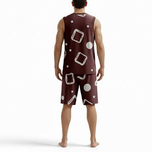 Vêtements de sport unisexes respirants de haute qualité fabriqués au Pakistan, ensembles d'uniformes de basket-ball personnalisés imprimés, 100% polyester, séchage rapide - Product Image 3