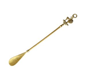 Luxury Vintage Brass Shoehorn with Decorative Bird Handle Long Metal Shoe Horn for Home Hotel Gift <b>Collection</b> - Product Image 5