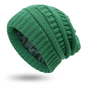 Gorros de lana unisex personalizados con logo para invierno, gorros tipo beanie con logo bordado personalizado, gorro cálido personalizado OEM 2026 - Product Image 2