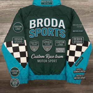 Chaquetas de Carreras F1 Unisex 2026, Superventas, OEM, Transpirables, Invierno, Hechas a Mano, Diseño Clásico NASCAR, Alta Calidad, Personalizadas - Product Image 6
