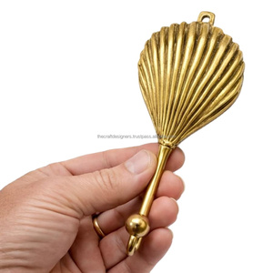 Brass Shell <b>Hook</b> Luxury <b>Wall</b> <b>Hooks</b> Multifunctional Style Hot Sell Low Moq - Product Image 1