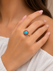 Bague Bold Beauty la plus vendue, colorée, élégante, tendance, bijoux de créateur pour femme, idéale pour les soirées, en vente - Product Image 5