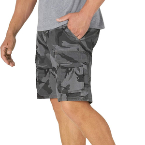 Shorts cargo décontractés pour hommes avec plusieurs poches, logo personnalisé, pour la chasse, la pêche, la randonnée, les activités de plein air - Product Image 2