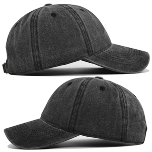 Custom Embroidery Logo Washed Cotton Dad Hat Wholesale Quality Distressed Adjustable Sports Baseball <b>Caps</b> Gorras Originales - Product Image 1