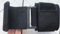 Crochets en acier de qualité supérieure pour la musculation, sangles de levage robustes, logo personnalisé, crochet en acier pour la musculation avec revêtement en caoutchouc
