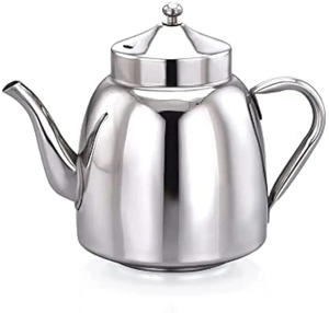 Cafetera/Tetera de Acero Inoxidable con Tapa y Boquilla Larga, Hervidor de Agua, Olla para Servir en la Cocina, Utensilios para Bebidas de Restaurante - Product Image 2