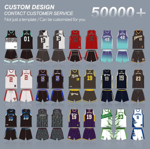 Ensemble de maillots de basket-ball personnalisés pour hommes et femmes, sans manches, col en V, 12 maillots sublimés, respirants, à séchage rapide, en polyester - Product Image 6