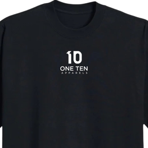 เสื้อยืดโอเวอร์ไซส์ทรงบ็อกซี่ สีดำ ผ้าฝ้ายพรีเมียม ทรงหลวม แขนสั้น สไตล์ลำลอง สตรีทแวร์ เสื้อเปล่า สำหรับงานสั่งทำ - Product Image 3