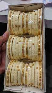 Bracelet en résine du Rajasthan Bijoux traditionnels Bracelet ethnique Artisanat indien Accessoire fait main Couleurs vives Complexe - Product Image 5