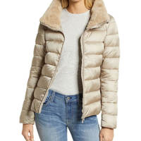 Veste matelassée imperméable à capuche pour femme EVERGLIDE, de qualité supérieure, conçue sur mesure, respirante, légère, écologique, OEM