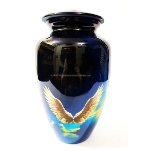 Urnas de cremación de aluminio grandes al por mayor de alta calidad para cenizas de mascotas Urnas de cremación de recuerdo de metal para cenizas de adultos masculinos y femeninos - Product Image 6
