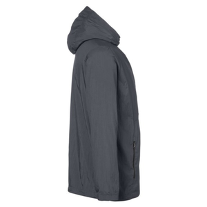 Dark <b>Grey</b> Hooded Quarter Zip Windbreaker <b>Jacket</b> | Lightweight Pullover Coat |Streetwear Hooded <b>Jacket</b> | Custom OEM Manufacturer - Product Image 2