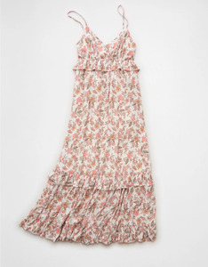 AE V-Neck <b>Ruffle</b> Midi <b>Dress</b> - Product Image 3