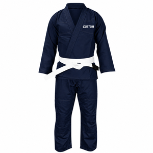 Trajes de BJJ personalizados 100% algodón, kimono de artes marciales, cinturón de Jiu Jitsu, traje de entrenamiento para adultos, fabricante, elástico y ligero - Product Image 4