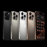 Vente en gros de téléphones portables débloqués d'origine américaine et chinoise, iPhone 16 Pro Max 256 Go/512 Go, téléphones mobiles d'occasion, smartphone 5G