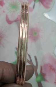 Minimalist Pure <b>Copper</b> Magnetic Charm <b>Bracelet</b> Unisex Fashion Jewelry Wholesale - Product Image 3