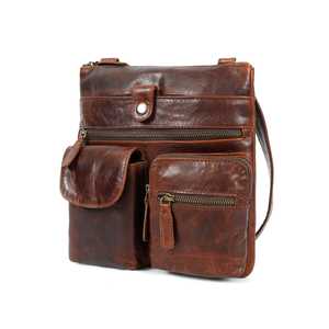 Maletín de Cuero PU para Hombre EXIM, Bolso de Negocios Suave con Cierre de Cremallera Clásico, Diseño Duradero, Color Negro - Product Image 1
