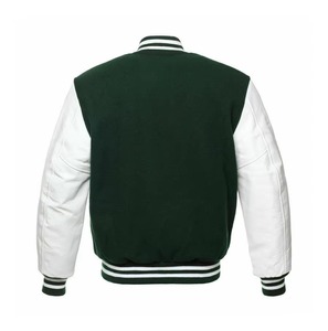 Custom University Varsity <b>Jacket</b> Premium Wool <b>Leather</b> Letterman <b>Jacket</b> Baseball Style OEM ODM - Product Image 6