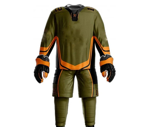 Uniforme de hockey sobre hielo para hombre de buena calidad, totalmente personalizado, muy vendido, uniforme de hockey sobre hielo para hombre de alta calidad y última tendencia. - Product Image 1