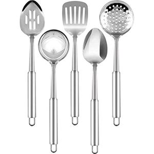 Cuchara de acero inoxidable al por mayor cubiertos de acero inoxidable cuchara de plata Popular cubiertos de aspecto real para restaurante boda hogar - Product Image 5