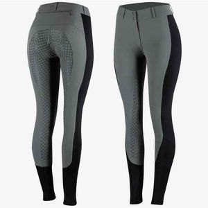 Leggings de Equitación para Hombre, Ajustados, Transpirables, con Cierre de Gancho y Bucle, de Bambú y Spandex, Servicio OEM - Product Image 2