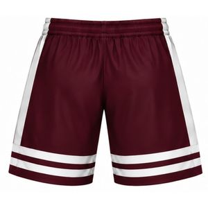 Conjunto de Hockey sobre Hielo Sublimado Color Borgoña para Hombre, Jersey y Pantalones Cortos de Poliéster a Rayas, Uniforme Deportivo Ligero para Competencia de Equipo - Product Image 6