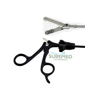 Laparoscopic <b>Square</b> End Grasping Forceps Manual Precision Atraumatic Surgical Tissue Holding <b>Tool</b> - Product Image 5