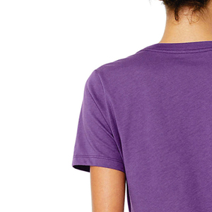 T-shirts pour femmes de style High Street 2026, en polyester/coton, col rond, design premium - Product Image 4