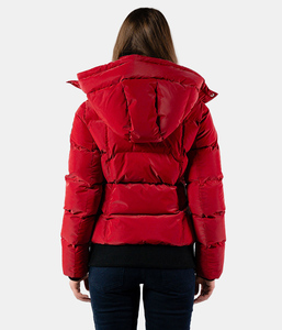 Chaqueta Premium Acolchada para Mujer, para Invierno, Informal, para Uso en Exteriores, Resistente al Viento, con Cierre de Cremallera y Bolsillos Laterales - Product Image 3
