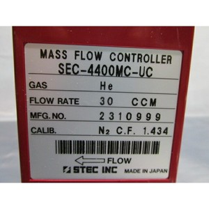 เครื่องควบคุมการไหลของมวล HORIBA STEC รุ่น SEC-4400MC-UC - อุปกรณ์และอะไหล่เซมิคอนดักเตอร์ระดับโลกที่เชื่อถือได้ - Product Image 6