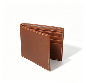 [En Stock] [Precio de Venta al Público] Cartera Bifold para Hombre Castello, RFID, Cuero Genuino Crazy Horse, Marrón Claro - Product Image 2