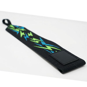 Bandes de poignet réglables unisexes haute résistance pour la musculation, l'entraînement en salle de sport, la musculation, prix de gros, logo personnalisé - Product Image 2