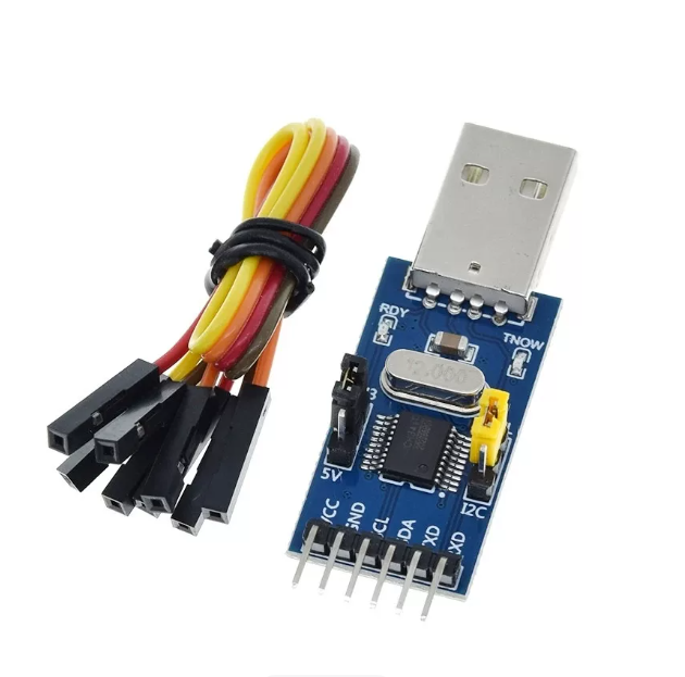 2-in-1 Module: USB to I2C, IIC, UART, USB to TTL. Microcontroller Serial Port Downloader