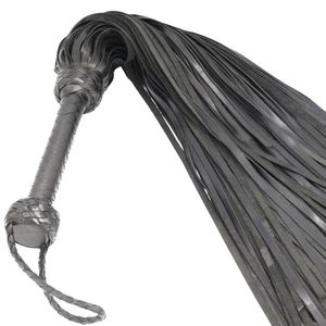 <b>Leather</b> <b>Flogger</b> With Flexible Falls For Sensory Play - Product Image 3
