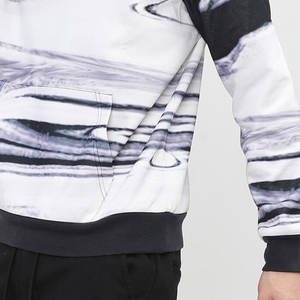 Sweat à capuche doublé anti-plis pour homme, haute qualité, manches longues, coupe oversize, style Hip Hop, prix bas, hiver, OEM/ODM, le plus vendu - Product Image 5